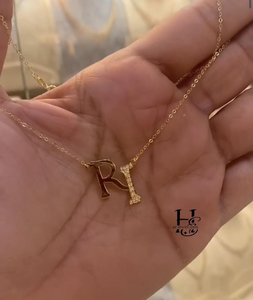 Custom Alphabet Necklace