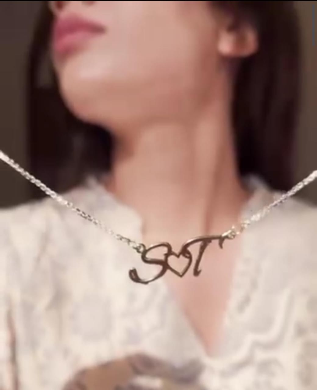 Customized Alphabet Necklace